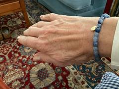 NOGU Blue Aventurine | .925 Sterling Gold Vermeil | Healing Gemstone Bead Bracelet Review