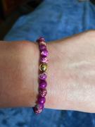 NOGU Purple Regalite | .925 Sterling Gold Vermeil | Healing Gemstone Bead Bracelet Review