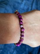 NOGU Purple Regalite | .925 Sterling Gold Vermeil | Healing Gemstone Bead Bracelet Review