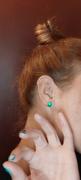 NOGU Aquamarine | .925 Sterling Silver | Mermaid Glass Stud Earrings Review