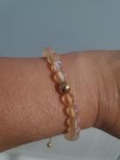 NOGU Peach | Gold | Mermaid Glass Macrame Bead Bracelet Review