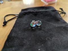 NOGU Rainbow Supernova | .925 Sterling Silver | Galaxy Glass Stud Earrings Review