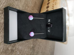 NOGU Pink | .925 Sterling Silver | Mermaid Glass Chain Drop Threader Earrings Review
