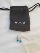 NOGU Aquamarine | .925 Sterling Silver | Mermaid Glass Mini Stud Earrings Review
