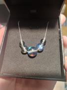 NOGU Milky Way | .925 Sterling Silver | Galaxy Glass Infinity Clasp Necklace Review