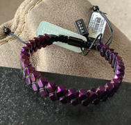 NOGU Sacred Geom | Purple Hematite | Gunmetal | Octahedron Bracelet Review