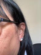 NOGU Opal Moonstone | .925 Sterling Silver | Mini Gemstone Stud Earrings Review