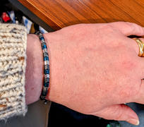 NOGU Serpentine | Blue and Silver and Matte Hematite x Silver | Wave Bracelet Review