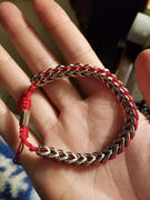 NOGU Red x Silver | Gaia Wheat Chain Bracelet Review
