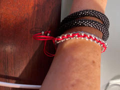 NOGU Red x Silver | Gaia Wheat Chain Bracelet Review
