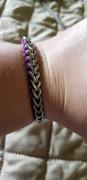 NOGU Purple x Silver | Gaia Wheat Chain Bracelet Review
