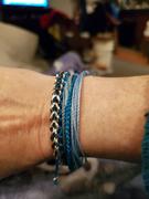 NOGU Blue x Silver | Gaia Wheat Chain Bracelet Review