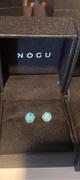 NOGU Cerulean | .925 Sterling Silver | Mini Firefly Glass Stud Earrings Review