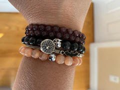 NOGU Chestnut | Silver | Cheshire Glass Double Macrame Bracelet Review