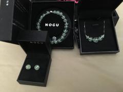 NOGU Evergreen | .925 Sterling Silver | Firefly Glass Infinity Clasp Necklace Review