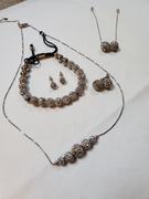 NOGU Midnight Confetti Crystal | .925 Sterling Silver | Chain Drop Threader Kikiballa Earrings Review