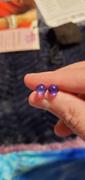 NOGU Cosmic Purple | .925 Sterling Silver | Galaxy Glass Mini Stud Earrings Review