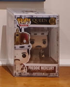 PPJoe Pop Protectors IN STOCK: Funko POP Rocks: Queen - Freddie Mercury King with Musical Sleeve Review
