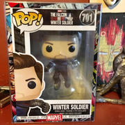 PPJoe Pop Protectors IN STOCK: Funko POP Marvel: TFAWS - Winter Soldier with Marvel Sleeve Review