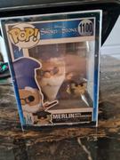 PPJoe Pop Protectors IN STOCK: Funko POP & Buddy: Merlin with Archimedes with Disney Sleeve Review