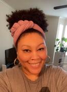 The Wrap Life Pleated Head Wrap in Rose Review