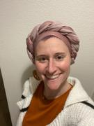 The Wrap Life Tencel Head Wrap in Rose Review