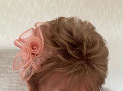 Fascinators Direct Small Fluted Sinamay Nude Pink Hair Fascinator Clip Review