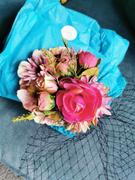 Fascinators Direct Vintage Garden Pink & Blush Floral Fascinator Hat with Veil Review