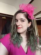 Fascinators Direct Crinoline Mesh Fluorescent Pink Flower Fascinator Headband Review