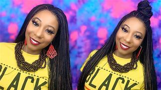 Anne Elise Braids Amaka Frontal Microtwists Wig Review