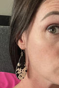 Earrings by Emma Leather Cowhide Earrings (Teardrop Dangles) Review