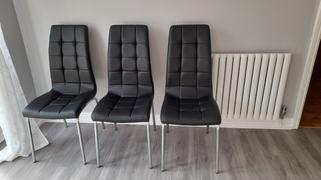 LoungeLiving.co.uk California Dining Chair Black (Pairs) Review
