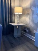 LoungeLiving.co.uk Mark Harris Rosario High Gloss Light Grey Lamp Table Review
