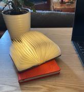 LoungeLiving.co.uk Ging-Ko Mini Fabric Smart Book Light - Coffee Brown Review
