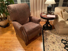Club Furniture Hanover Leather Recliner With Nailhead Trim Review