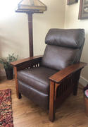 Club Furniture Aldrich Arts And Crafts Style Mission Leather Recliner Chair Review