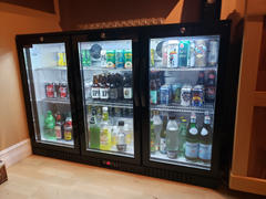Iron Mountain Refrigeration & Equipment, LLC. Procool 3-Door Back Bar Cooler - Black Review