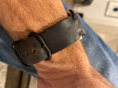 Popov Leather Apple Watch Strap - Black Review