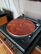 Popov Leather Turntable Mat - English Tan Review