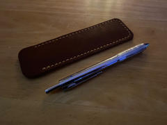 Popov Leather Pen Sleeve - English Tan Review