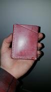 Popov Leather Card Holder - Ghost Cherry Leather Review