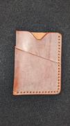 Popov Leather Card Holder - Ghost Natural Leather Review