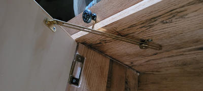Hardwick's Adjustable Stay Hinge & Lid Support ~ Brass Finish Review