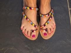laidback london Azari Flat Leather Sandal Tribal Review