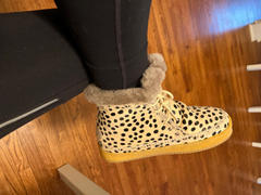 laidback london Argo Crochet Lace up Ankle Boot Leopard Beige Review