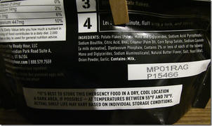 My Patriot Supply Mashed Potatoes Case Pack (40 servings, 5 pk.) Review