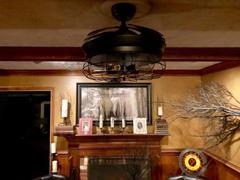 Moooni LIGHTING Industrial Fandelier Ceiling Fan Light Review