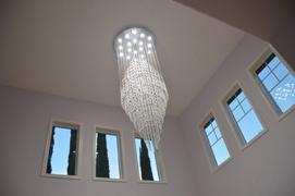 Moooni LIGHTING Modern Luxury Staircase Raindrop Chandeliers Review