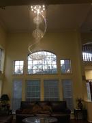 Moooni LIGHTING Long Chandelier For Staircase Review
