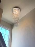 Moooni LIGHTING Moooni® Raindrop Spiral Crystal Ceiling Light Review